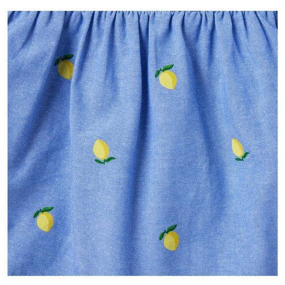 Baby lemon oxford matching set - Picture 3 of 3